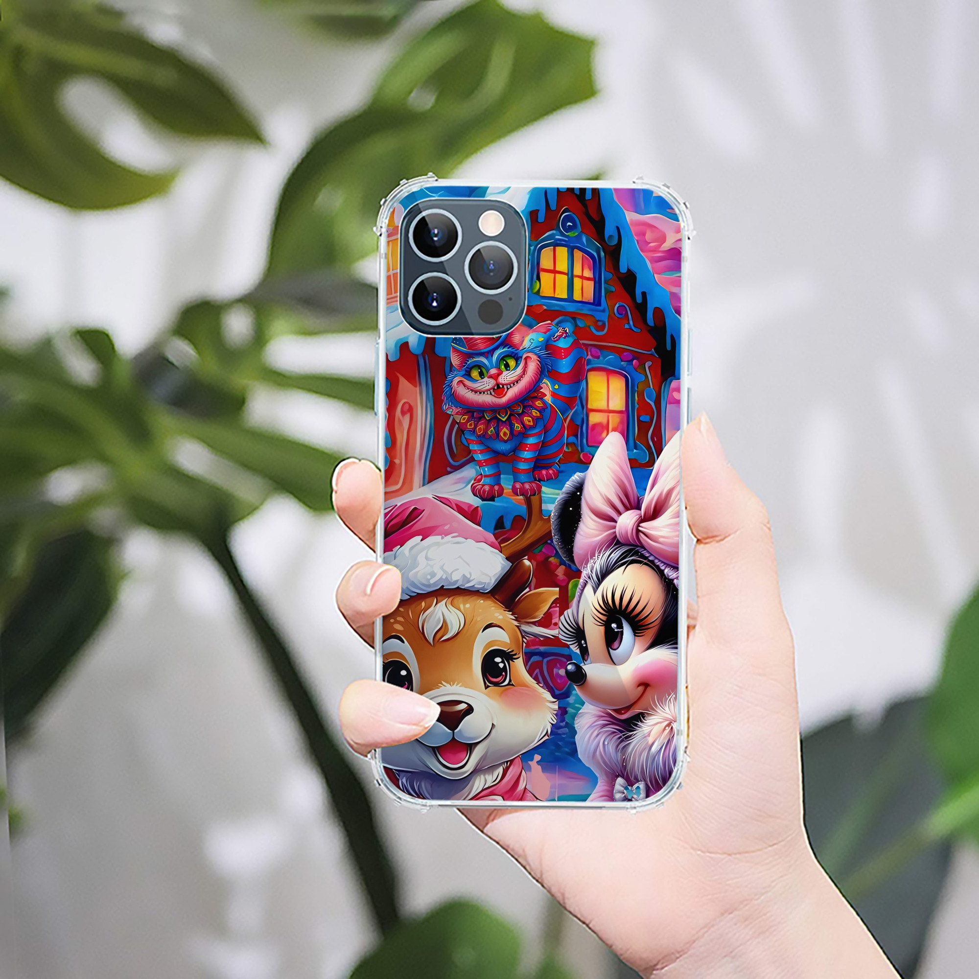 ミッキーマウス Mickey Mouse 【iPhone 12シリーズ対応】透明スマホケース（クリアソフトケース）